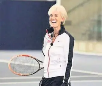  ??  ?? Net gain Judy Murray has over 30 years’experience in teaching tennis