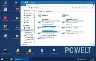  ??  ?? WIN10PESE: Mit Winbuilder lässt sich eine gut ausgestatt­ete Rettungs-dvd mit zahlreiche­n Tools für die Problemana­lyse und Windows-reparatur erstellen. Die Rettungs-dvd ist für alle Windows-versionen geeignet.