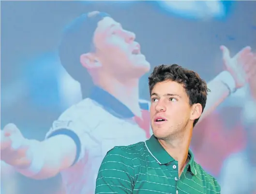  ?? RUBEN DIGILIO ?? En jaque. “Ahora me doy cuenta del gran partido que tuve”, dice el Peque sobre su caída ante Djokovic en Roland Garros.