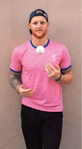 ?? SPECIAL ARRANGEMEN­T ?? Nail-biting: “When a match is as tight and tense as this one, your emotions are all over the place. I was still angry that I had not been able to nish the job when I entered the changing room after the tie in regulation time,” writes Ben Stokes.