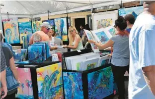  ?? MOUNT DORA VISIT ?? The Mount Dora Arts Festival is back for its 48th annual event Saturday and Sunday with about 300 artists.