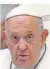  ?? FOTO: GRZEGORZ GALAZKA/IMAGO ?? Papst Franziskus hatte mit seinen Äußerungen für Irritation­en gesorgt – vorweg unter Ukrainern.