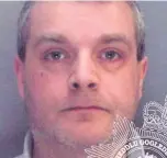  ??  ?? Kenneth Ward, 39, was jailed for four years