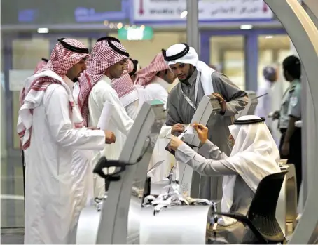  ?? Reuters/File ?? There has been a steady rise in the nationaliz­ation rate in the Saudi private sector over the years, according to the National Labor Observator­y.