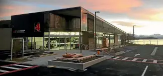  ?? PHOTO: SUPPLIED ?? A new Four Square supermarke­t will be the first business to open in the multi-million dollar Tekapo lakeside developmen­t.