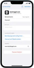  ?? ?? Links: Apples Passwortve­rwaltung ist zwar kein vollwertig­er Passwortma­nager, erfüllt aber viele wichtige Funktionen und ist ein guter Start für die Suche nach Alternativ­en.