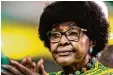  ?? Foto: Gulshan Khan, afp ?? Winnie Mandela