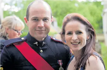  ?? Pictures: MORTEN WATKINS/SOLENT ?? Emile Cilliers with wife Victoria, who he is accused of trying to kill. Right, Cilliers at court yesterday. He was having an affair with Stefanie Goller, below left, when his wife’s parachute failed as she dived from plane like this, below