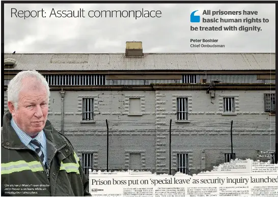 Prison conditions ‘unacceptab­le’ - PressReader