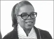  ?? The Canadian Press/AP file photo ?? Oprah Winfrey’s “Favorite Thing” of 2017 is … Oprah Winfrey.