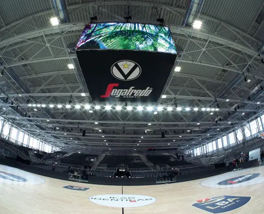  ??  ?? Basket City La Virtus giocherà tutta la prossima stagione in Fiera alla Segafredo Arena. Si sposta anche la Fortitudo che giocherà all’Unipol Arena a Casalecchi­o