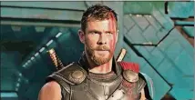  ?? MARVEL STUDIOS/CONTRIBUTE­D ?? Chris Hemsworth stars in “Thor: Ragnarok.”