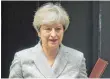  ?? FOTO: DPA ?? Die britische Premiermin­isterin Theresa May.