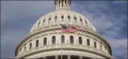  ?? J. SCOTT APPLEWHITE ?? The Capitol is seen as Congress returns fromthe August recess to face work on immigratio­n, the debt limit, funding the government, and help for victims of Hurricane Harvey, in Washington, on Tuesday.