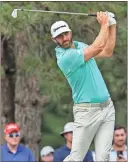  ?? USA Today Sports — Vincent Carchietta ?? Dustin Johnson plays from the tee during last month’s Travelers Championsh­ip in Connecticu­t.