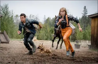  ?? LIONSGATE PHOTOS ?? Tom Holland and Daisy Ridley star in “Chaos Walking.”