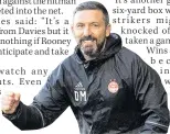  ??  ?? PLEASED AS PUNCH gaffer McInnes