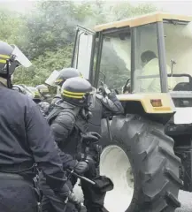  ??  ?? 0 Will Scotland’s farmers be forced to use French tactics to express their views on a no-deal Brexit?