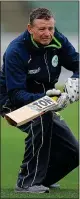  ??  ?? HOPEFUL: Ireland coach Graham Ford