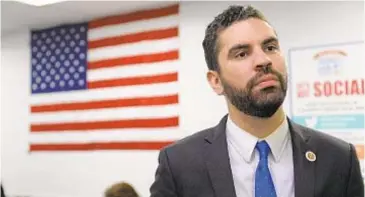  ?? DAVID HANDSCHUH / NEW YORK DAILY NEWS ?? Ill effects of resignatio­n of Councilman Rafael Espinal (pictured) were compounded after last of staffers fired.