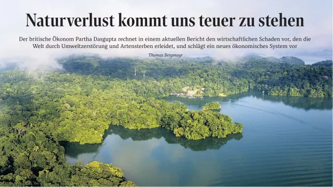  ??  ?? Barro Colorado Island, Panama, ist der Rest eines Tropenwald­s, der unter einem Stausee verschwand.