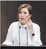  ??  ?? Por problemas de salud, Robles no estuvo en la audiencia.