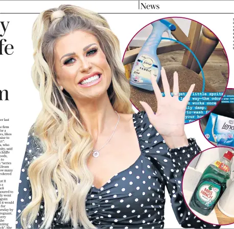  ??  ?? Sophie Hinchliffe, left, has been signed up by US firm Procter & Gamble to promote their brands. She also signed a book deal, rumoured to be worth six figures