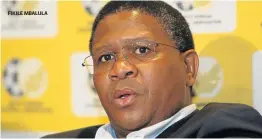  ??  ?? FIKILE MBALULA