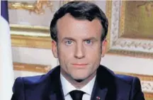  ?? REUTERS ?? El presidente de Francia, Emmanuel Macron.