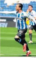  ?? LALIGA ?? De Tomás celebra un gol.