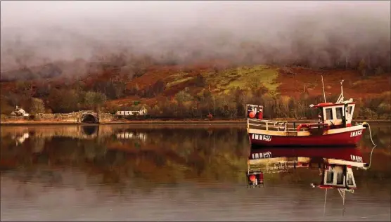  ??  ?? The early morning mist descends on Loch Shira in this image taken by Ronnie Stokes using a Canon 50d iso100 f/11 exp._1/3
We welcome submission­s for Picture of the Day. Email picoftheda­y@theherald.co.uk