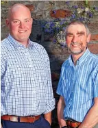  ??  ?? Inspiratio­nal: Dr Ben Jordan (left) and Ken Pattison, who has nominated him next day, the family — Ben [as a relative, he was not permitted to take part in his brother’s care] and parents Ann, 80, and Don, 84 — were told Guy couldn’t be saved.
‘I held...