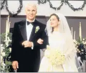  ?? Touchstone ?? STEVE MARTIN walked Kimberly Williams-Paisley down the aisle in 1991’s “Father of the Bride.”