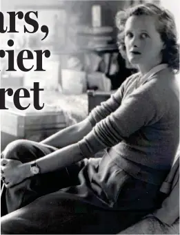  ??  ?? Author du Maurier: Poems ‘not what one would expect’ of her