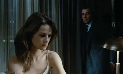  ?? Photograph: Cult Films ?? Grotesque relationsh­ip … Charlotte Rampling and Dirk Bogarde in The Night Porter.