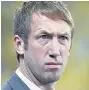  ??  ?? HOW SWEDE IT IS: Boss Graham Potter’s on a roll