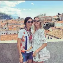  ?? INSTAGRAM ?? Wendi Deng e Ivanka Trump, de visita en Dubrovnik