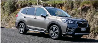  ??  ?? Ã Subaru’s Forester: The newcomer.