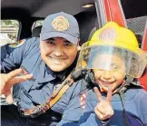  ?? /CORTESÍA MPIO ?? en marcha el programa “Bombero en tu Escuela”