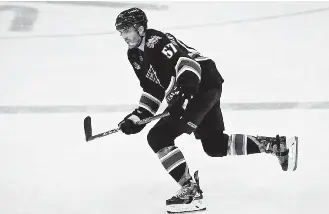 ?? Jonathan NEWTON/THE WASHINGTON POST ?? Trevor van Riemsdyk leads Washington with 148 blocked shots and already has a career-high 21 points.