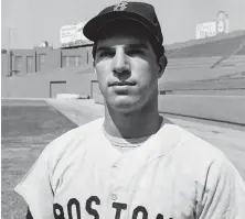  ?? AP FILE PHOTO ?? JILTED JOE: Joe Lahoud played in Boston from 1968 to 1971 and is now suing the New York consulting company that he claims fired him because of his age.