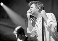  ??  ?? James Murphy of LCD Soundsyste­m.