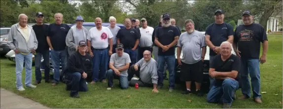  ?? JORDANA JOY — THE MORNING JOURNAL ?? Dozens of Stylers Car Club members met for an annual picnic Sept. 8 and brought their classic cars along for the ride to a member’s residence in Brownhelm Township.