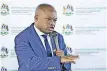  ?? ?? CO-OPERATIVE Governance and Traditiona­l Affairs MEC Sihle Zikalala.