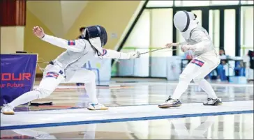  ?? SUPPLIED ?? The National Fencing Championsh­ip 2022 competitio­n was held at the Royal University of Phnom Penh (RUPP) on July 25.