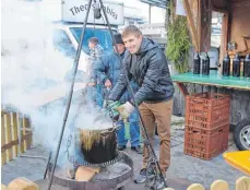  ?? FOTO: BIANKA ROITH ?? Glühwein – was sonst?