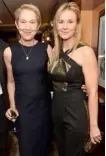  ??  ?? Left: Justine Picardie and Julietta Dexter. Far left: Bazaar’s Women of the Year awards in 2015