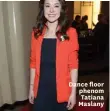  ??  ?? Dance floor phenom Tatiana Maslany