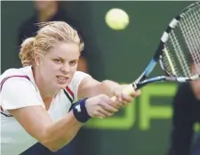  ??  ?? Kim Clijsters – Archive