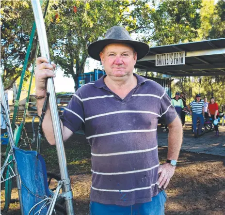  ?? Picture: ADAM HEAD ?? Harness racing trainer Chris Frisby will have Jenden Strike in the Group 2 South-East Derby.